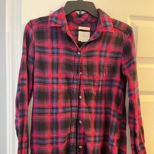 Womens American Eagle Flannel Size XS
